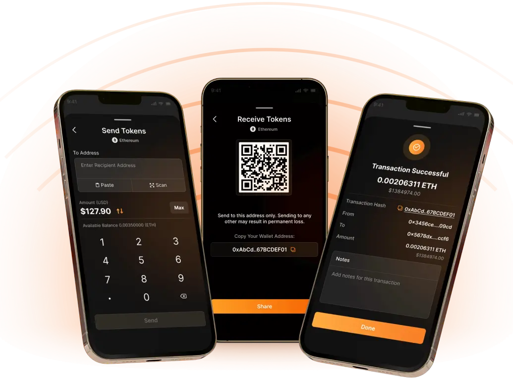 CoinGuard wallet monitor store send receive image
